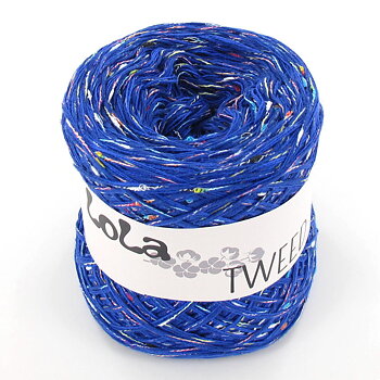 LoLa Solo Tweed, kornblå (50 gr)