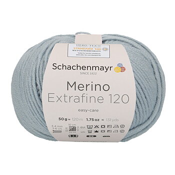 Merino Extrafine 120 - pastellblå 1152