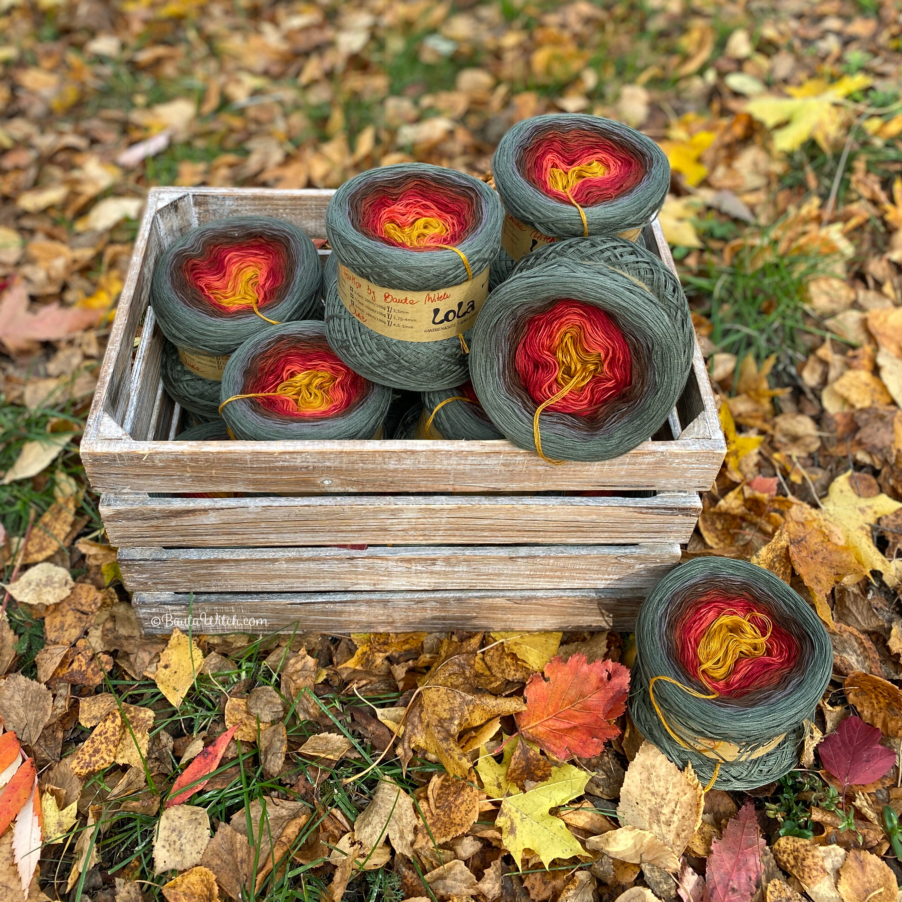 LoLa YarnCake BautaWitch Special, Höstlöv (750 m) - 3