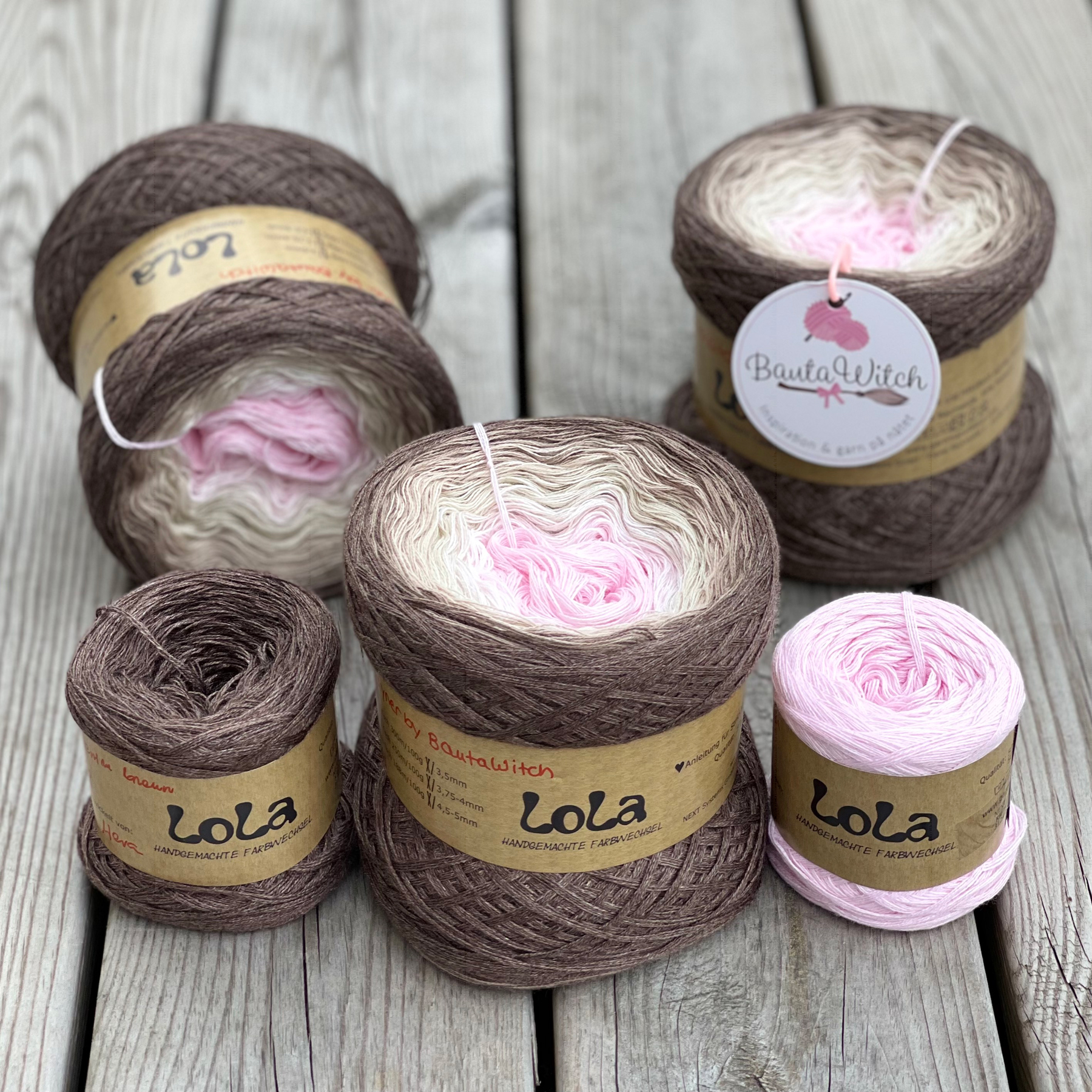 LoLa Solo, denim brun (50 gr) - 3