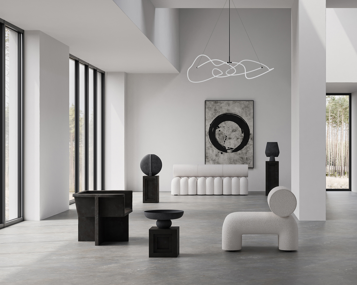 Taklampa Ghost Chandelier big - 2