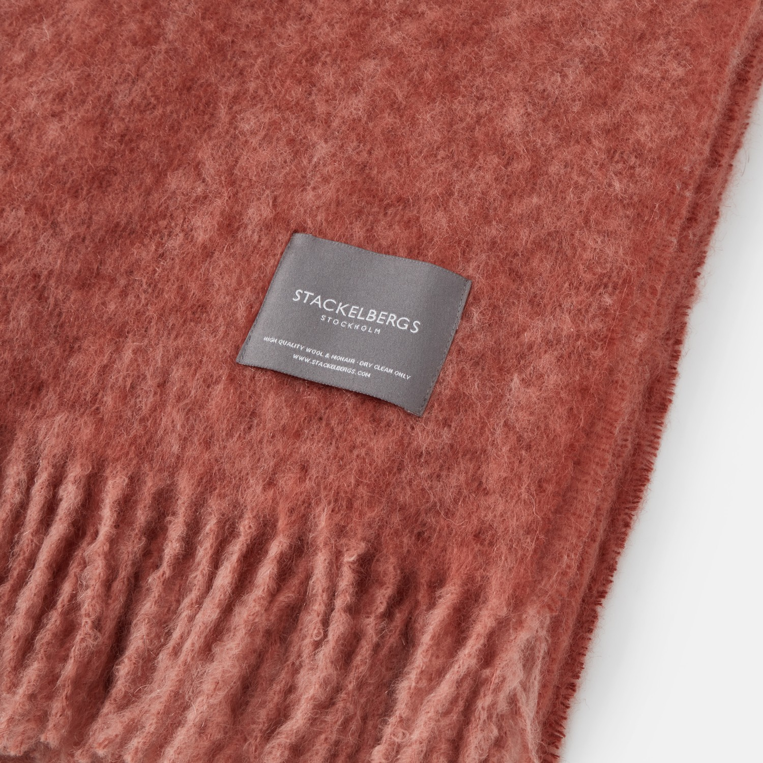  Pläd Mohair Mellow Rose &Brick Melange - 3