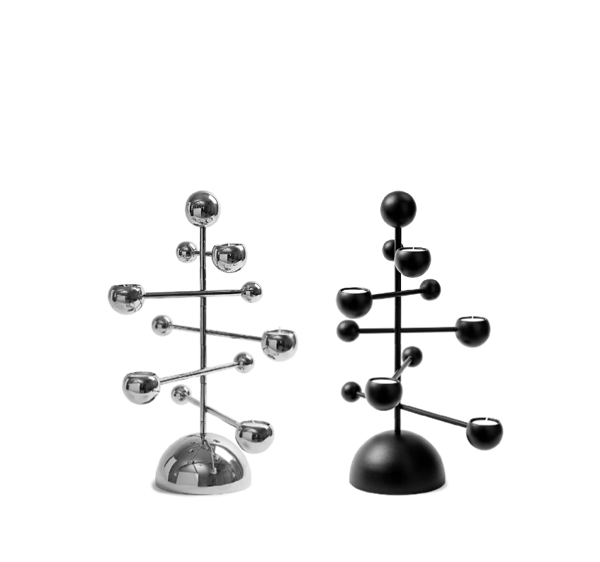 Ljusstake Teluria Nickel - 4
