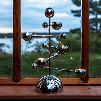 Ljusstake Teluria Nickel