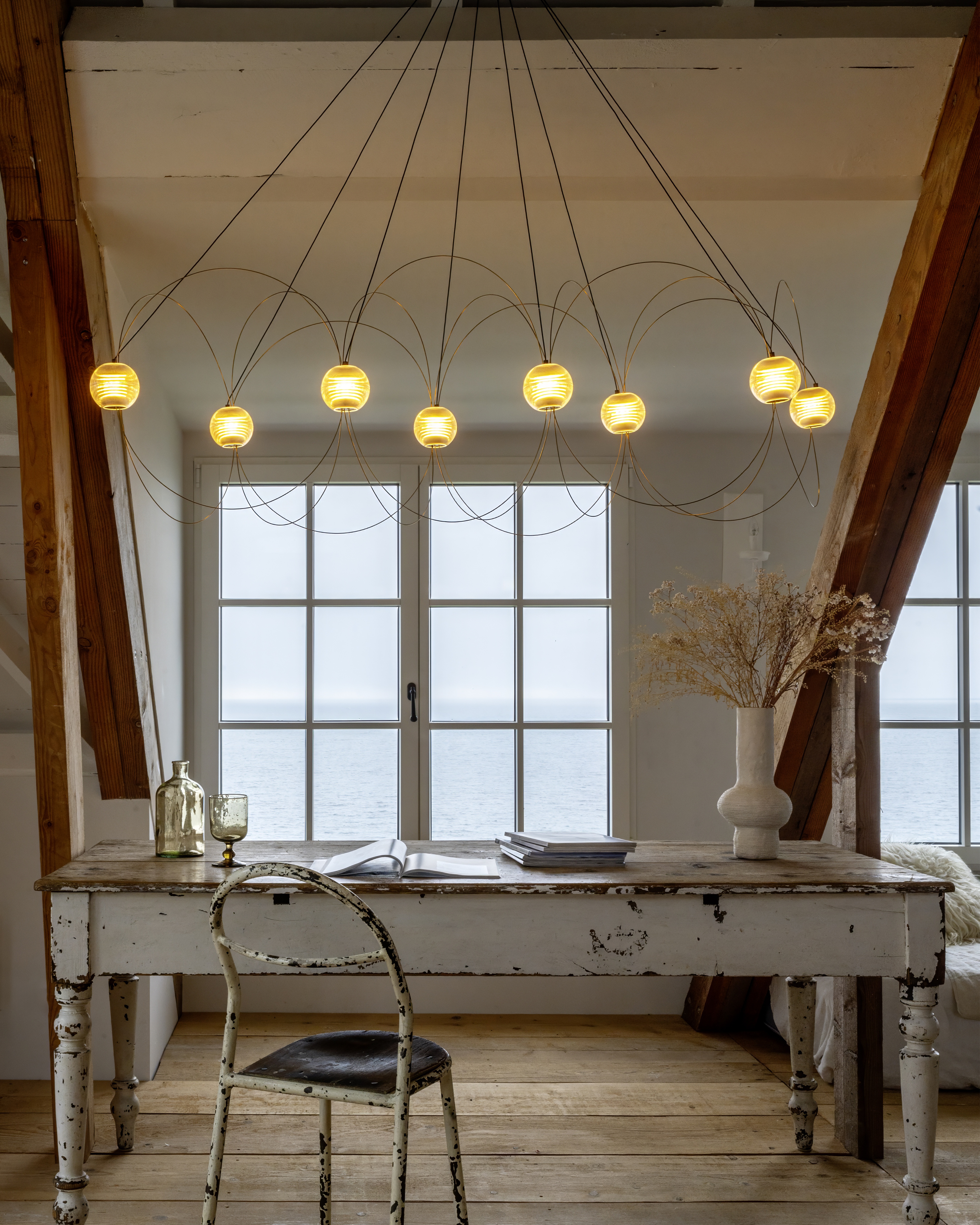 Taklampa Munari 8 Svart - Förmonterad - 3