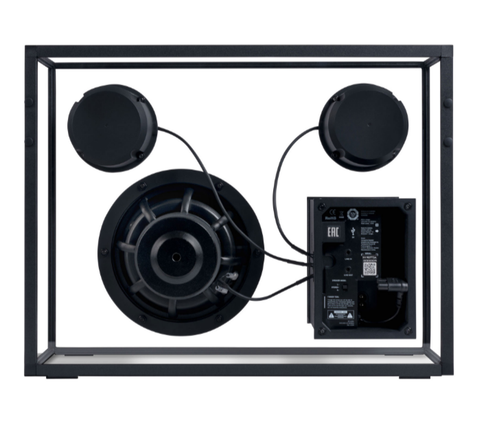 Transparent speaker Svart - 2