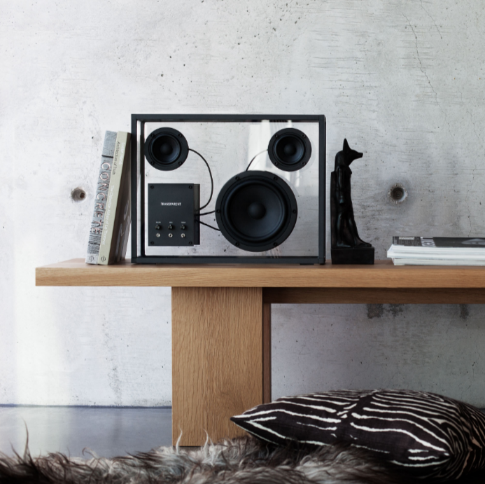 Transparent speaker Svart - 4