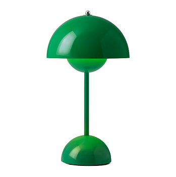 Flowerpot Portabel Bordslampa VP9 - Green