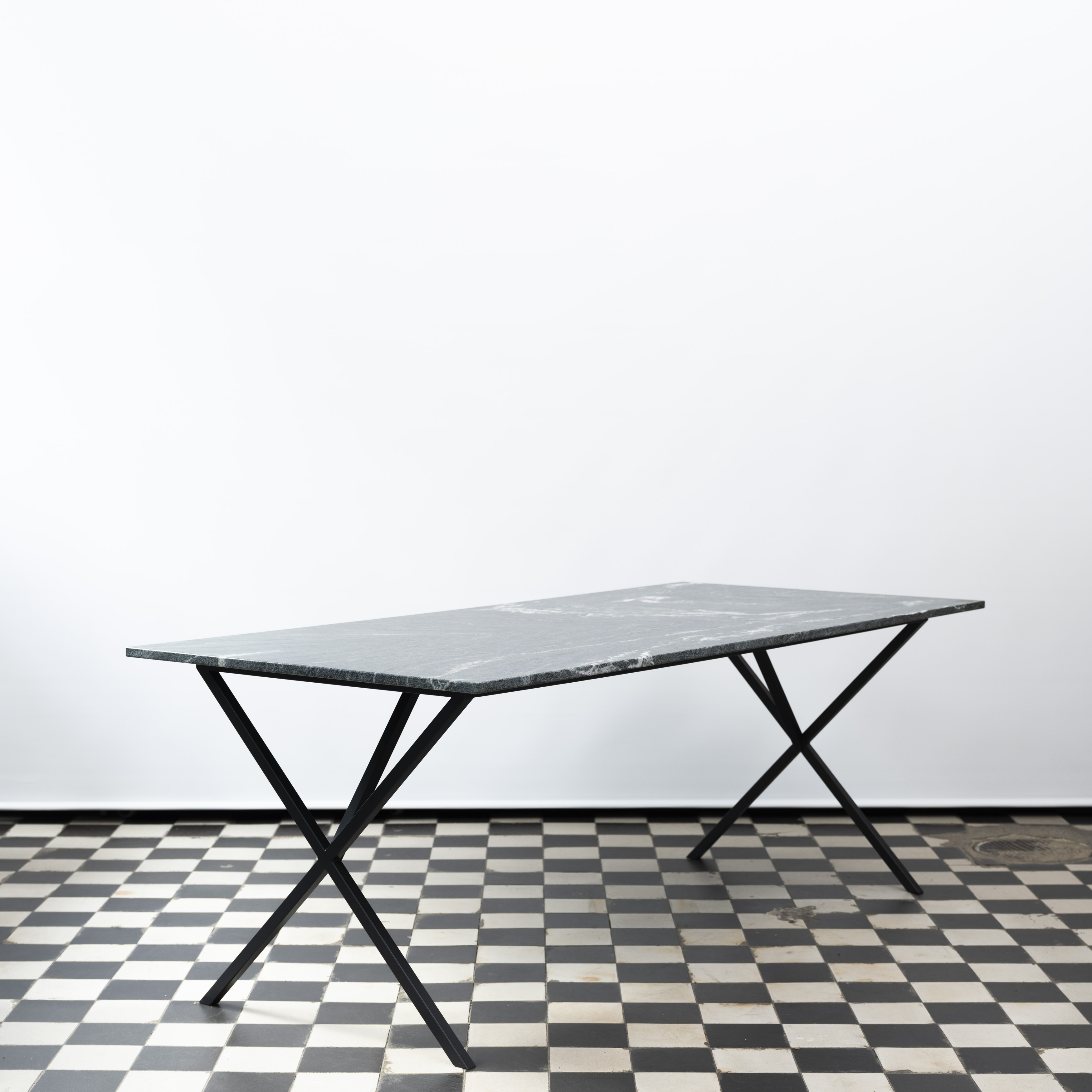Matbord Kryss Stone Verde Italia - 4