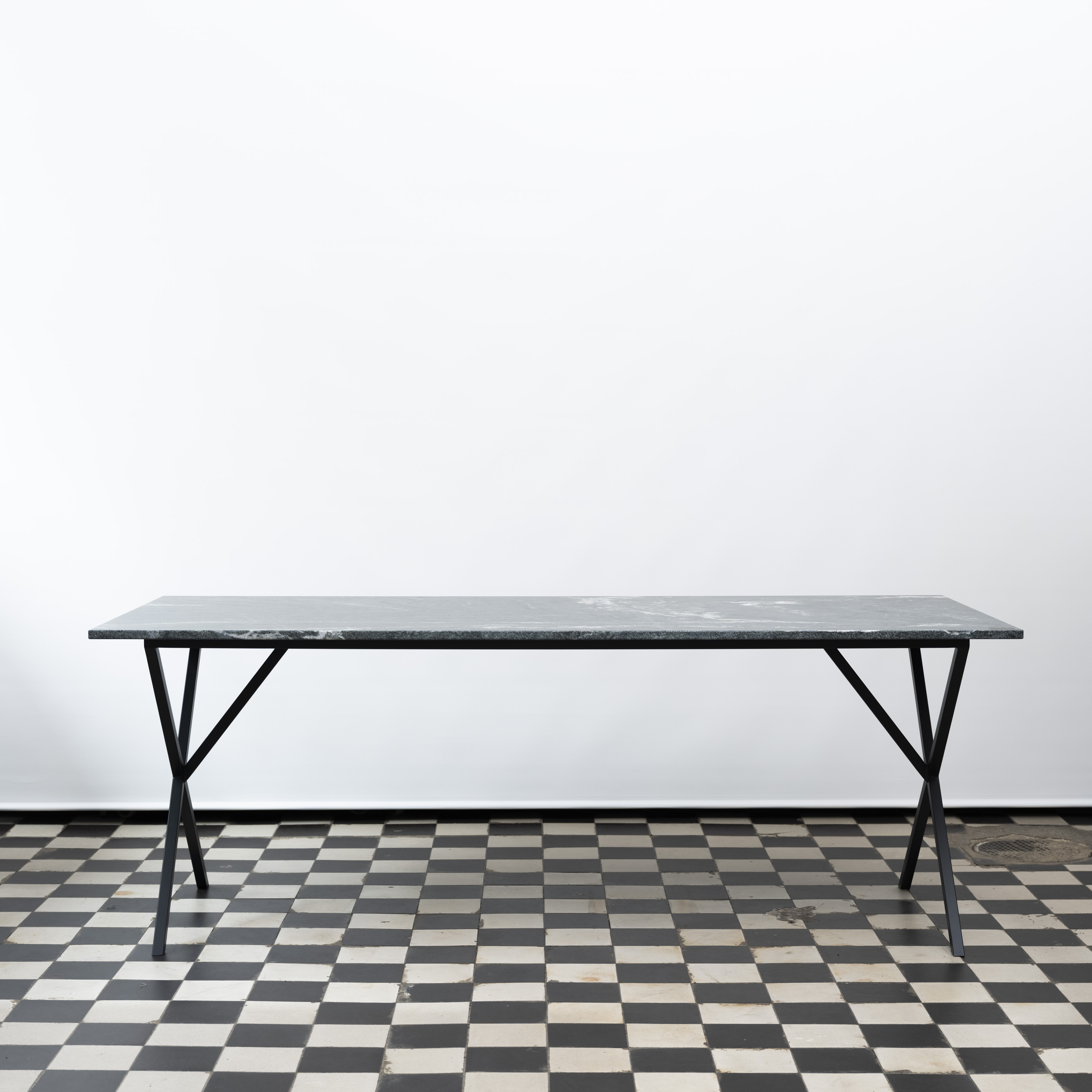 Matbord Kryss Stone Verde Italia - 3
