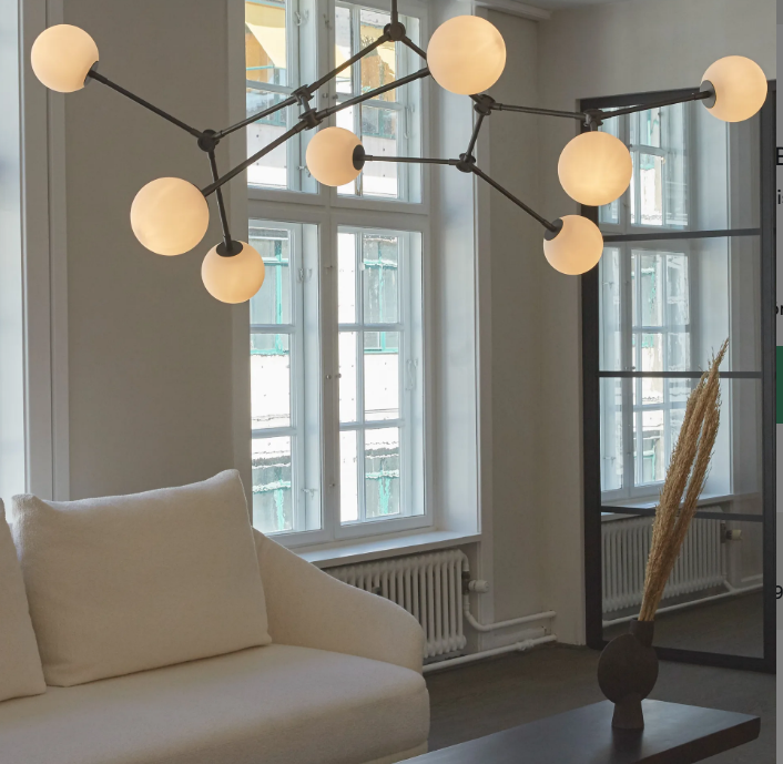 Taklampa Drop Chandelier Bulp big - 3