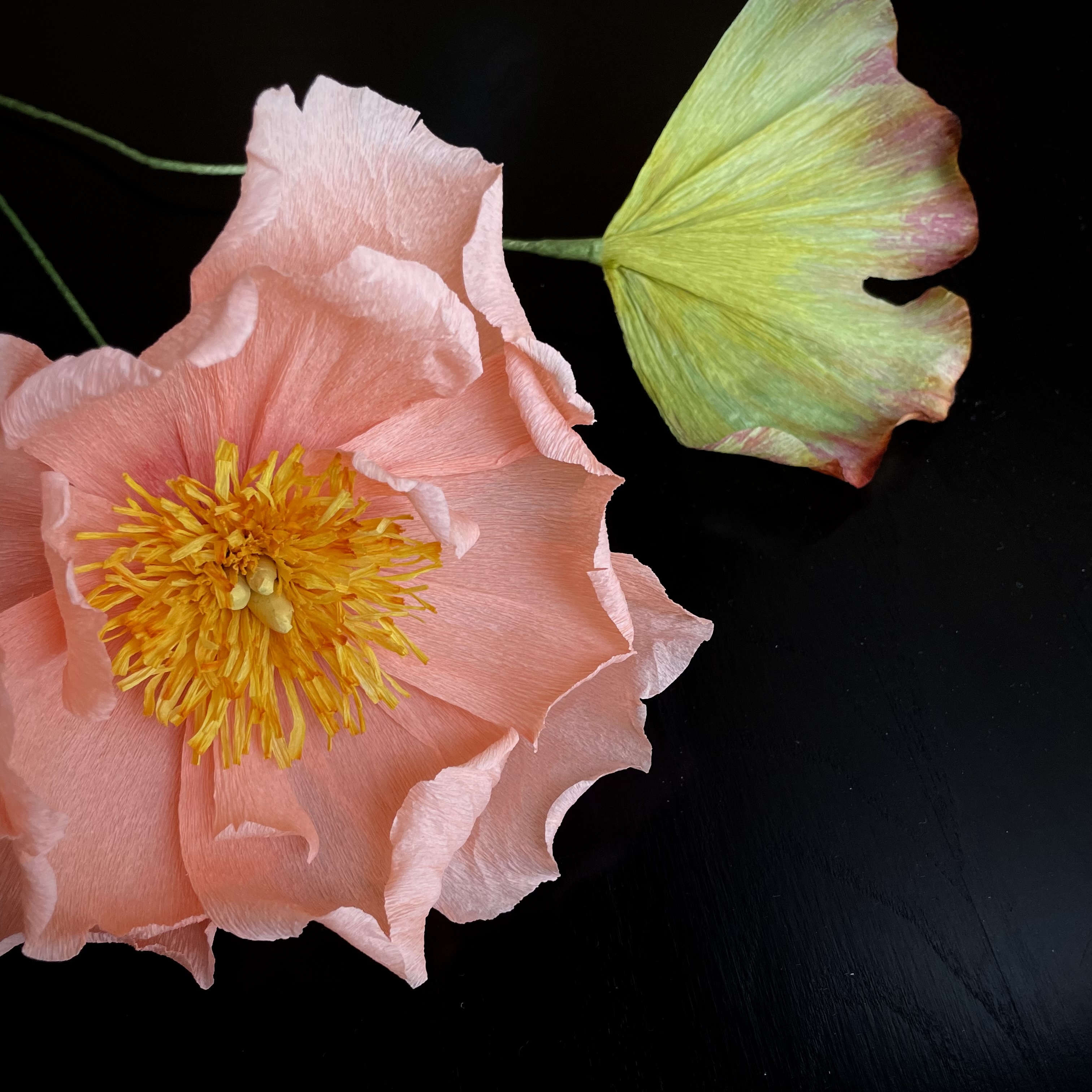 Genomförd: kurs 10/5 – pappersblomster - 6