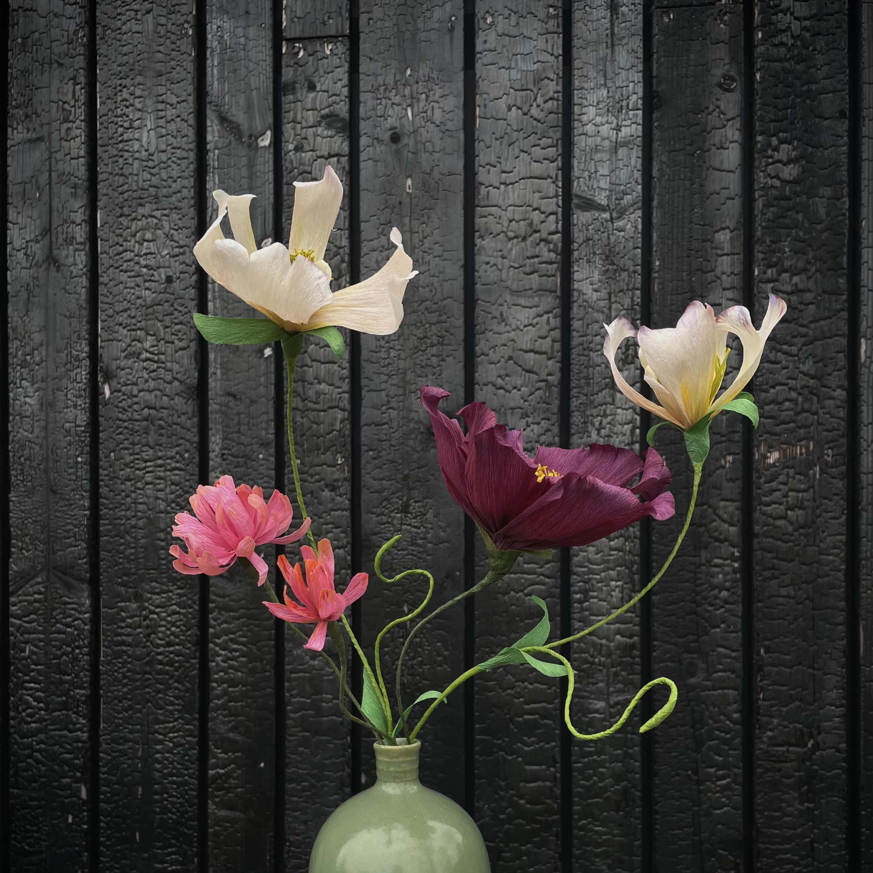 Genomförd: kurs 10/5 – pappersblomster