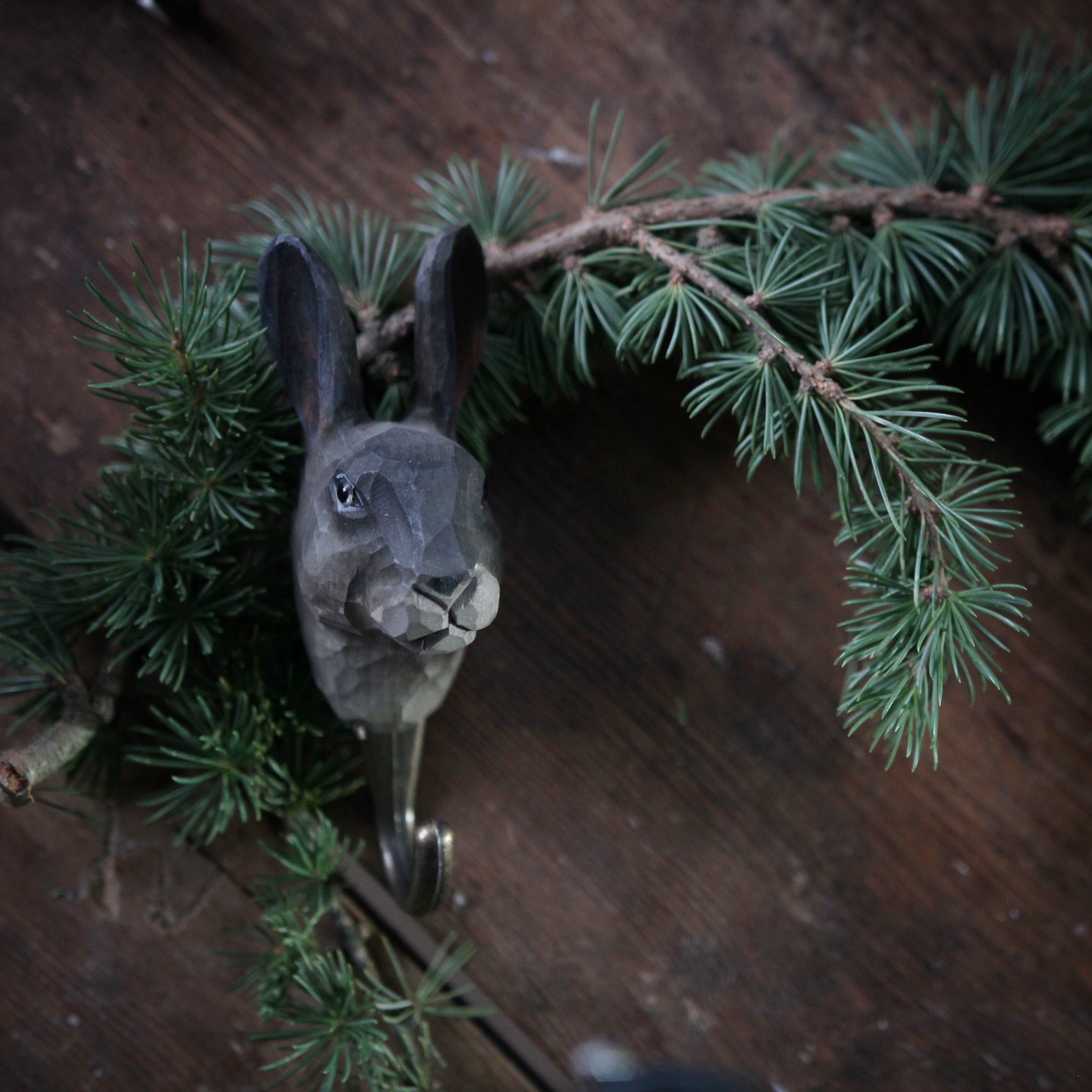 Snidad djurkrok - hare - 4