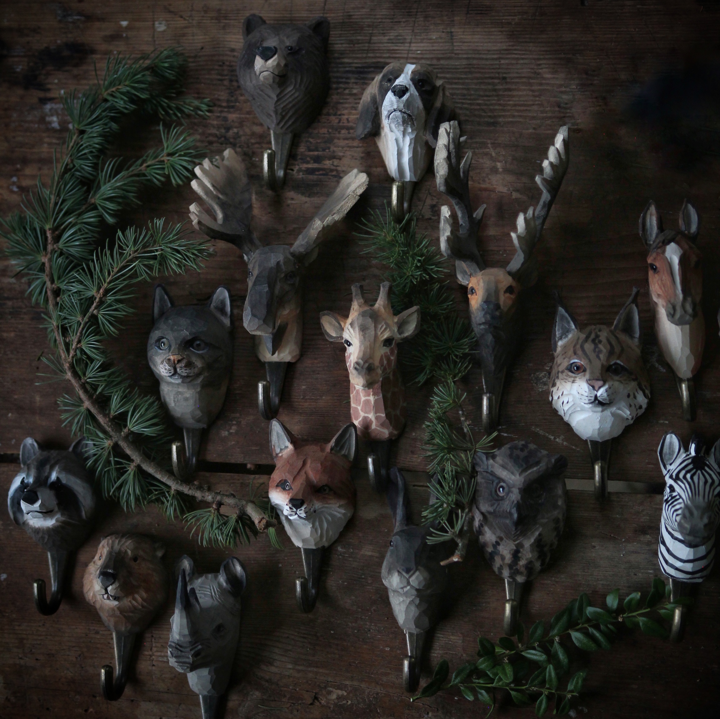 Snidad djurkrok - hare - 3