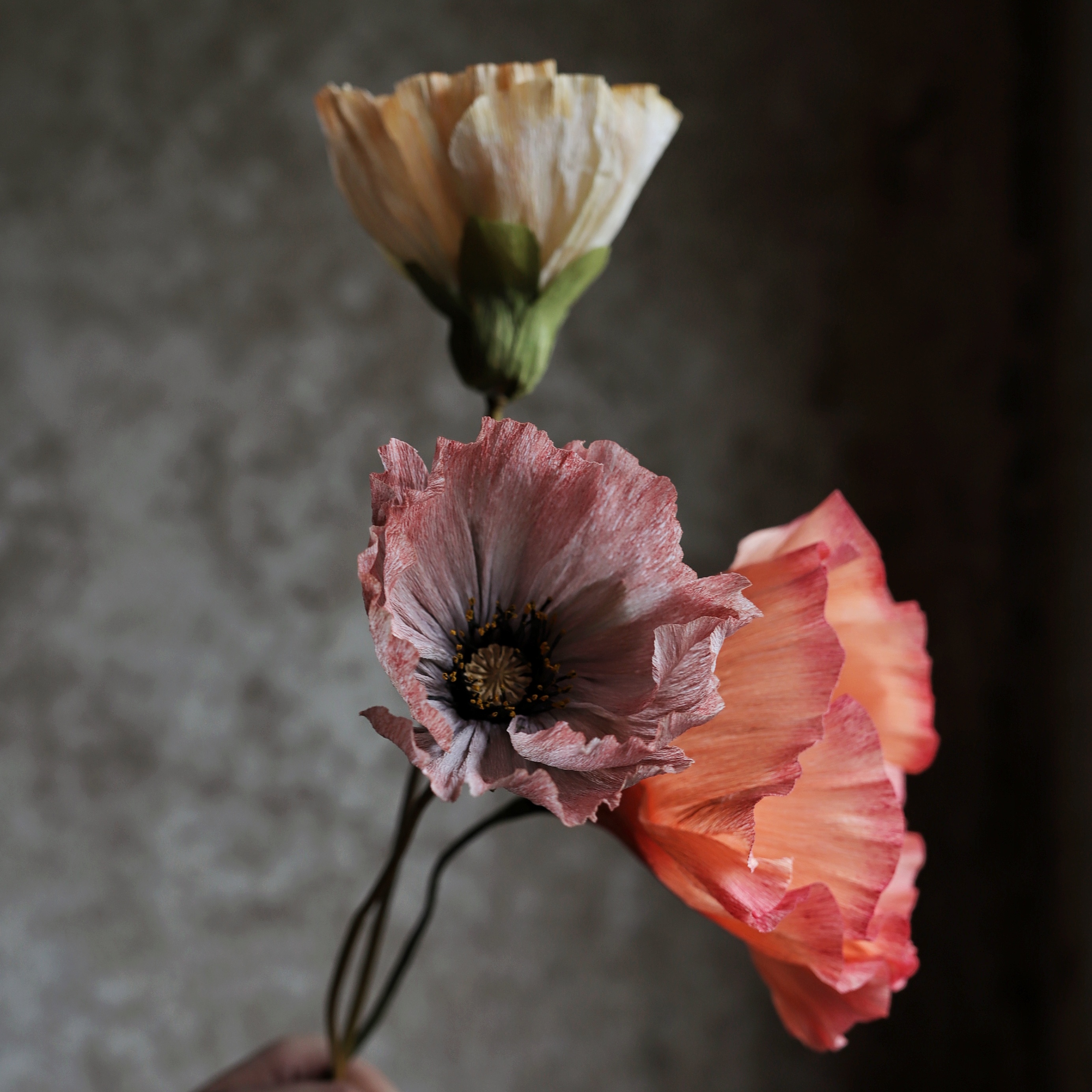 Genomförd: kurs 21/9 – pappersblomster - 3