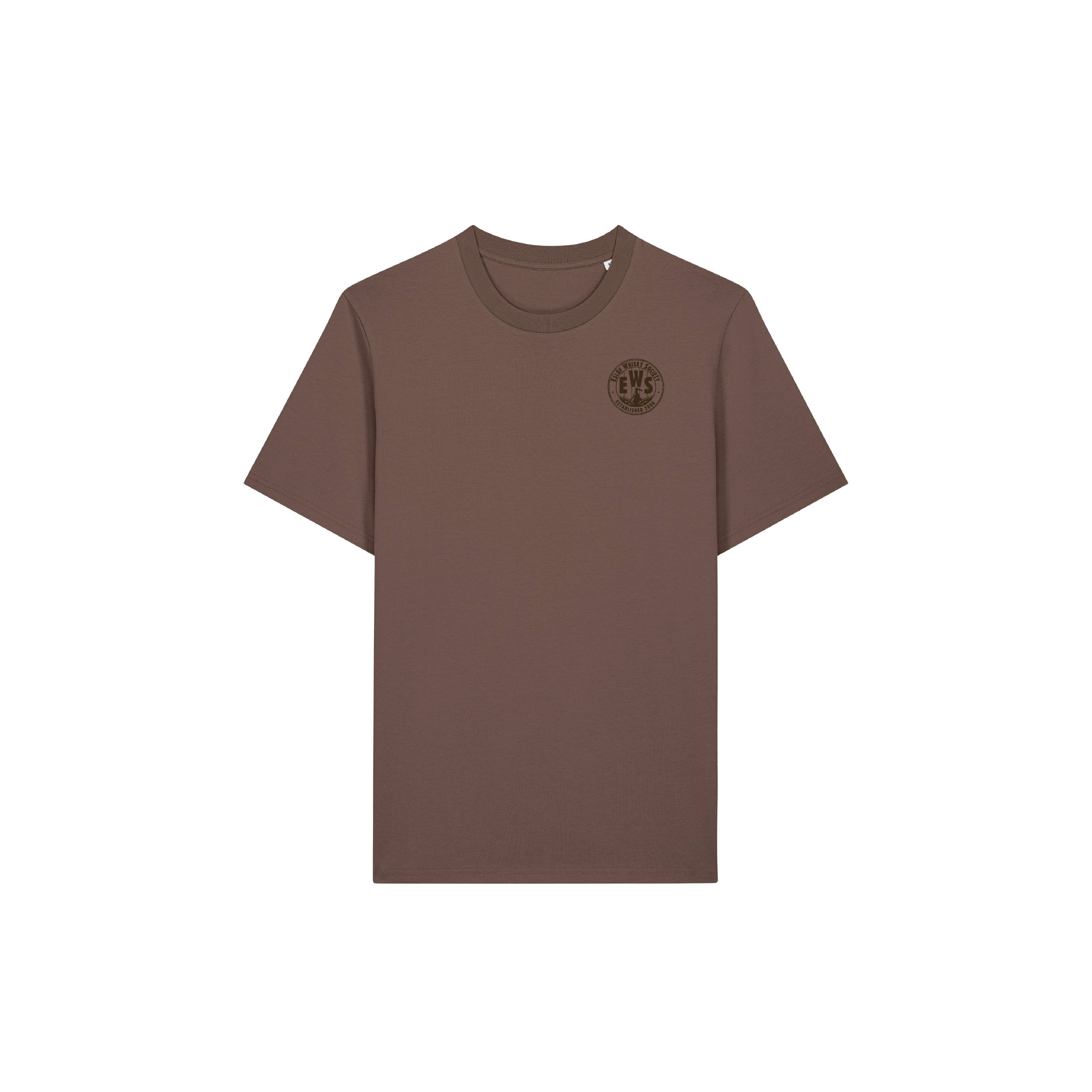 EWS T-shirt m bröst och ryggtryck