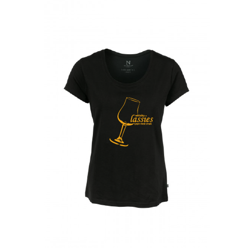 Lassies Stretch T-shirt svart