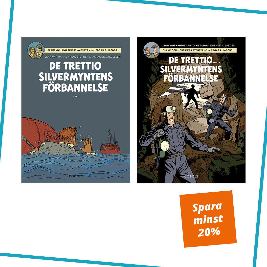 Blake och Mortimer: De trettio silvermyntens förbannelse 1–2