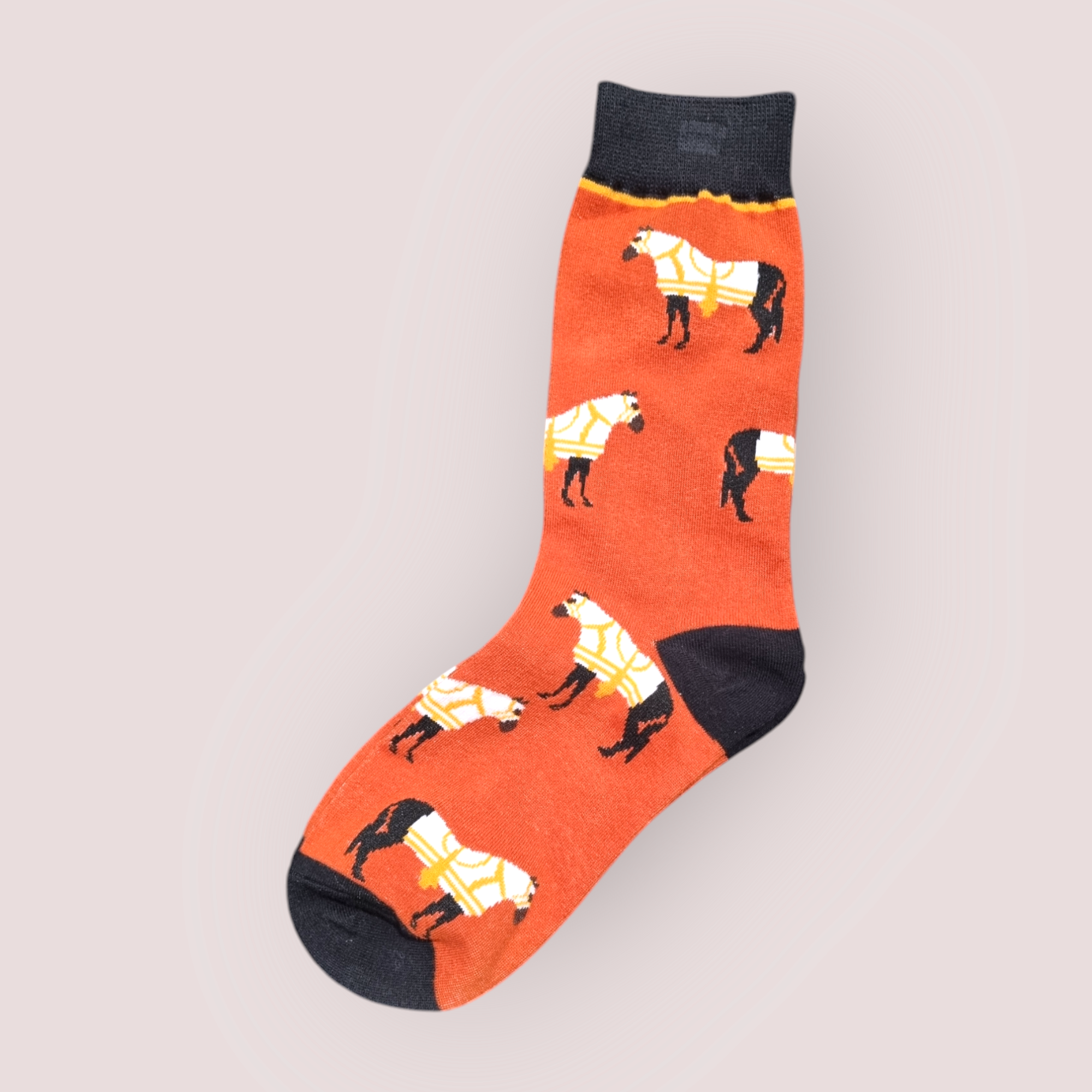 Horseprint short socks - 2