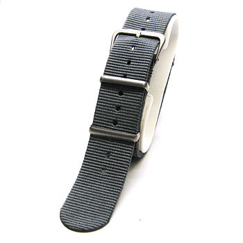 16 mm NATO-band, grått.