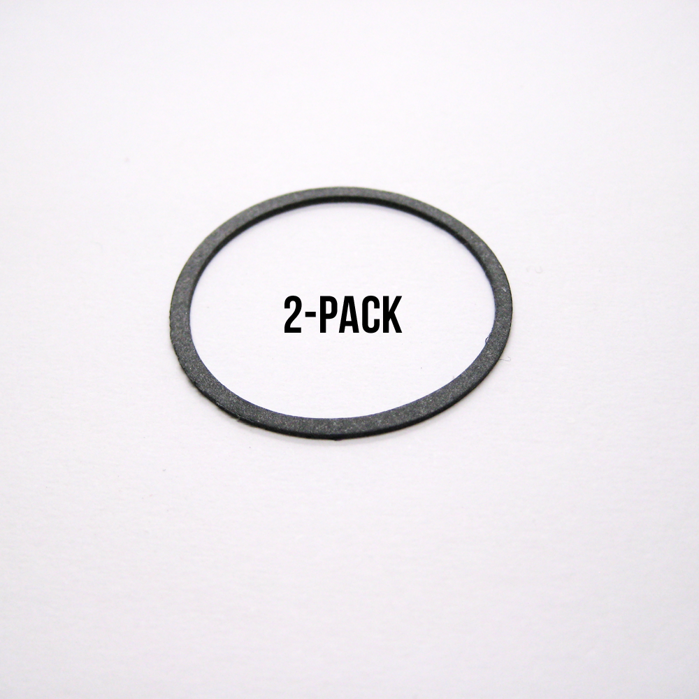 Platt gummipackning till boetter, 21.6 x 20.0 mm (Swiss) 2 st.
