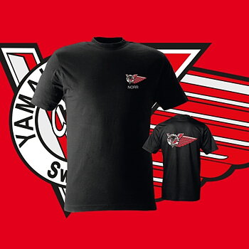 T-shirt med logga och regionstryck