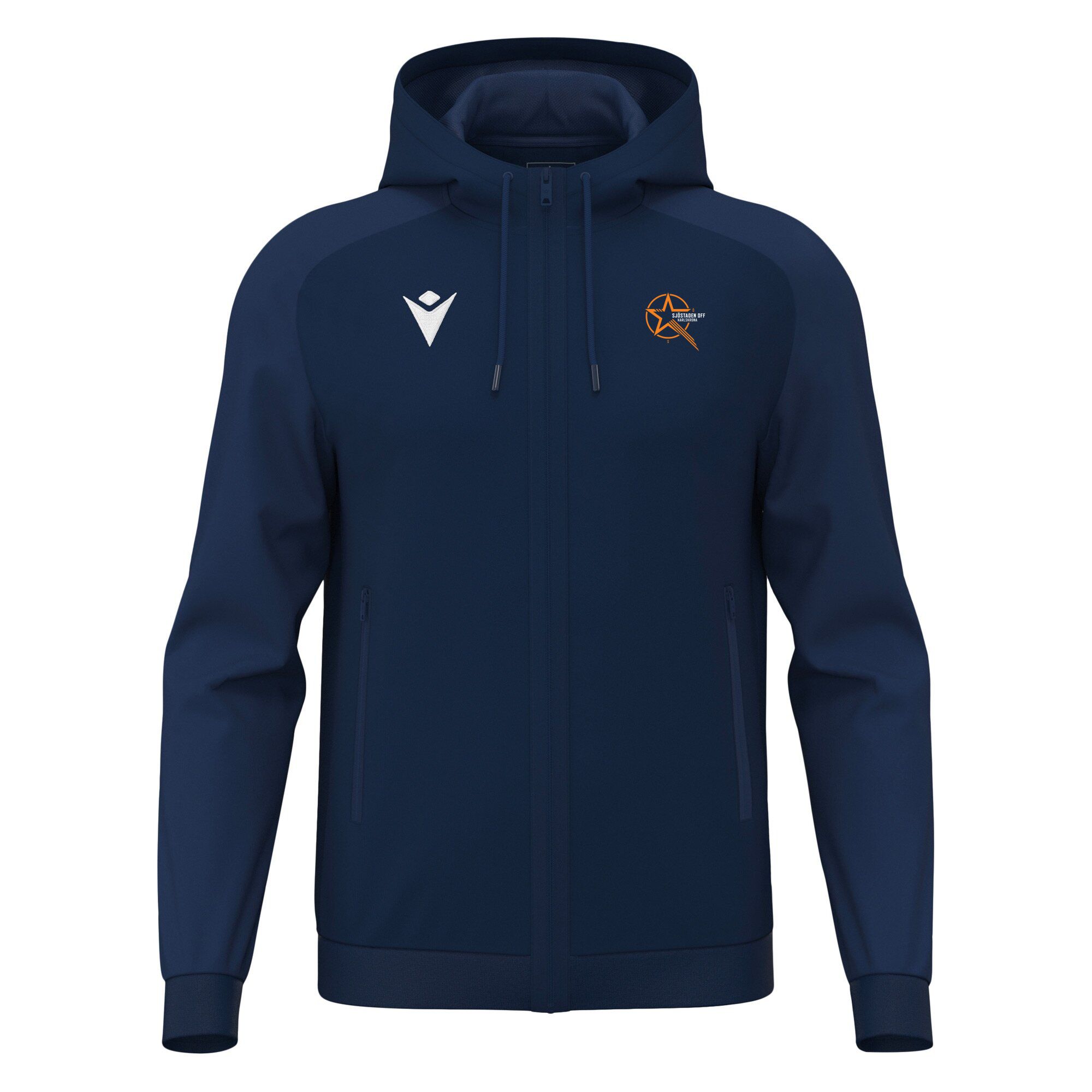 CHRONOS -  Hoodie helzip UNISEX (Sjöstaden DFF) 