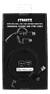 Deltaco 3-i-1 tygklädd USB-synk/laddarkabel, 1m - Svart - 3