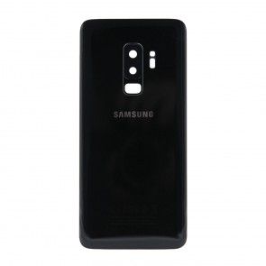 Samsung Galaxy S9 Plus Baksida med tejp  - Svart