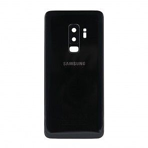 Samsung Galaxy S9 Plus Baksida med tejp  - Svart