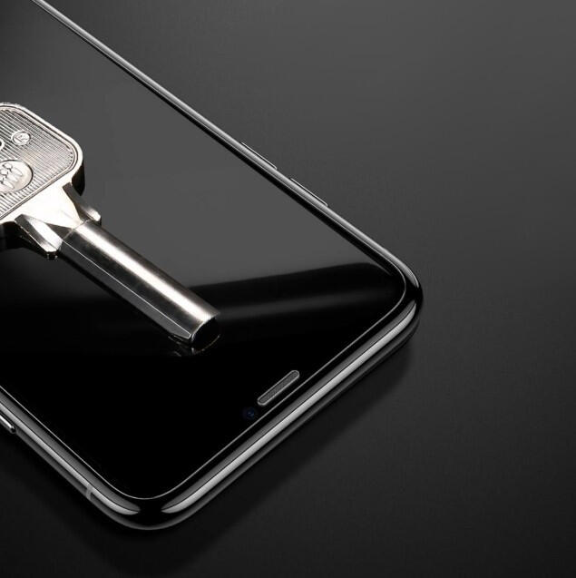 Baseus 0,15 mm Heltäckande Skärmskydd i Härdat Glas för iPhone XS Max - 4
