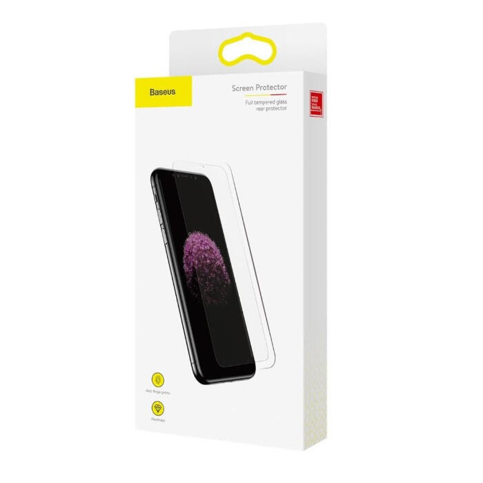 Baseus 0,15 mm Heltäckande Skärmskydd i Härdat Glas för iPhone XS Max - 5
