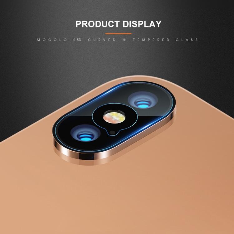 MOCOLO Linsskydd i Härdat Glas för iPhone XS Max - 3