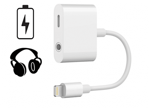 SiGN Lightning till 3.5mm Adapter för Ljud & Laddning