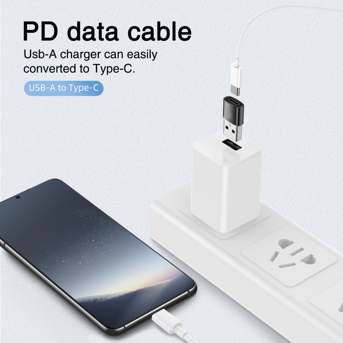 SiGN USB-C till USB-A Adapter, 2-pack - 5