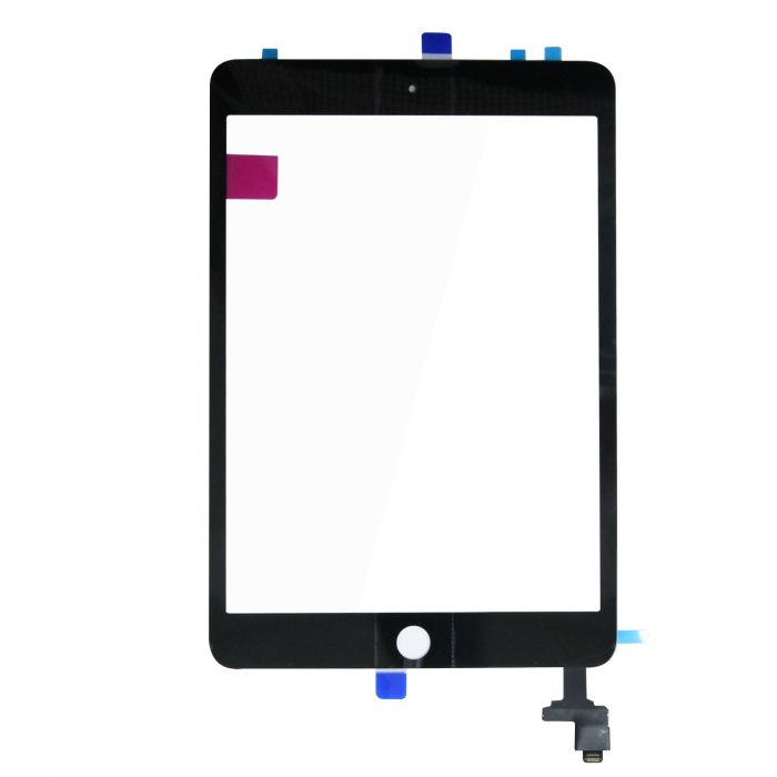 iPad Mini 3 Komplett Glas & Digitizer Med Delar - Svart
