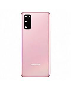 Samsung Galaxy S20 Baksida Med Tejp - Rosa