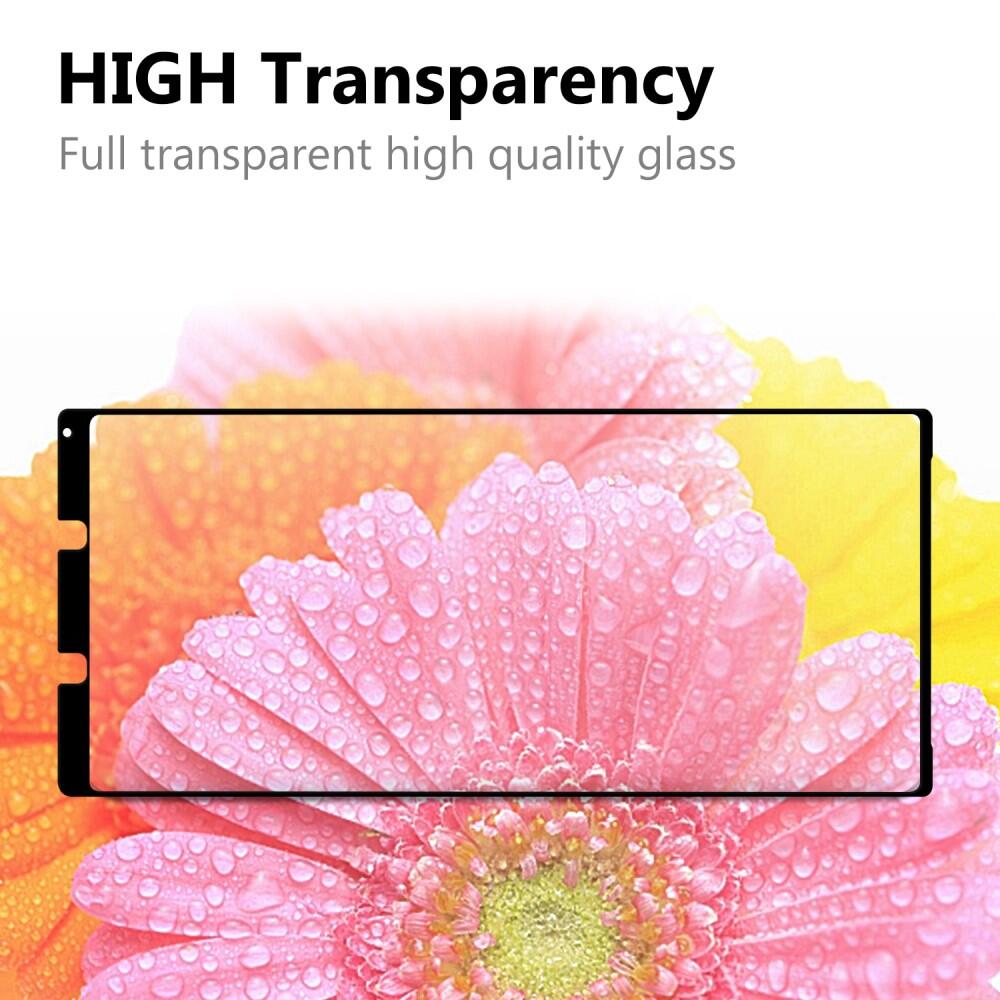 Heltäckande Skärmskydd Härdat Glas för Sony Xperia 1 II - 5