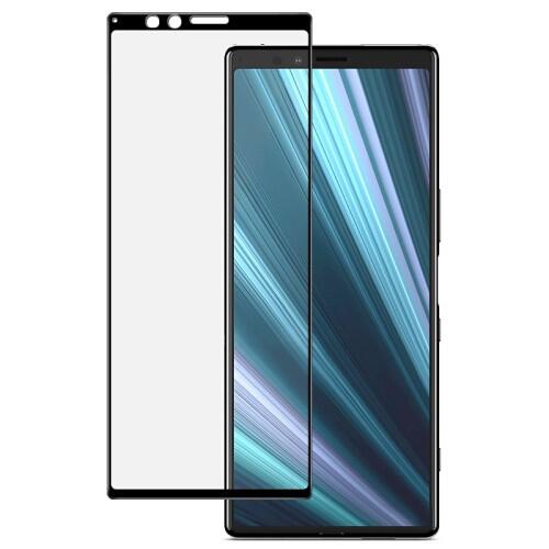 IMAK Heltäckande Skärmskydd i Härdat Glas för Sony Xperia 1