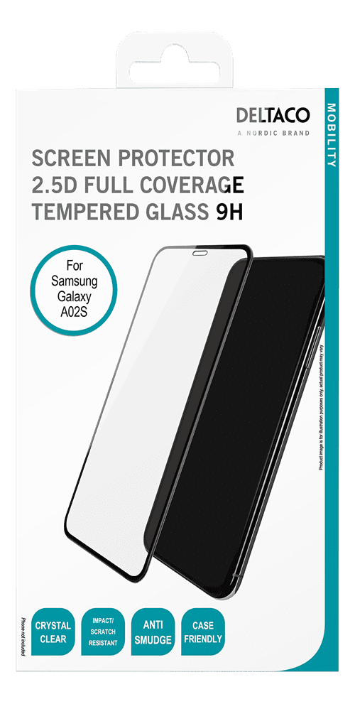 Deltaco Skärmskydd i Härdat Glas för Samsung Galaxy A02s - 4