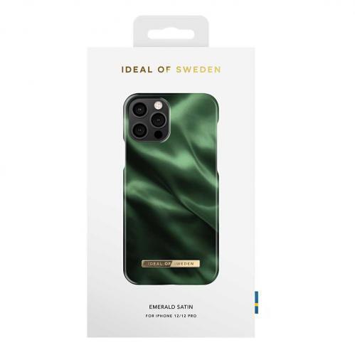 iDeal Fashion Skal för iPhone 12/12 Pro - Emerald Satin - 2