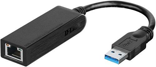 D-Link USB 3.0 Nätverksadapter - Svart