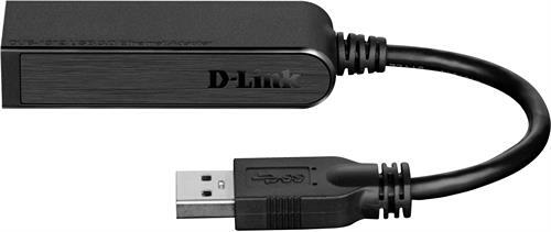 D-Link USB 3.0 Nätverksadapter - Svart - 2