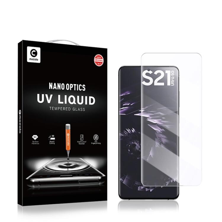 MOCOLO Skärmskydd i 3D Härdat Glas för Samsung Galaxy S21 Plus - 6