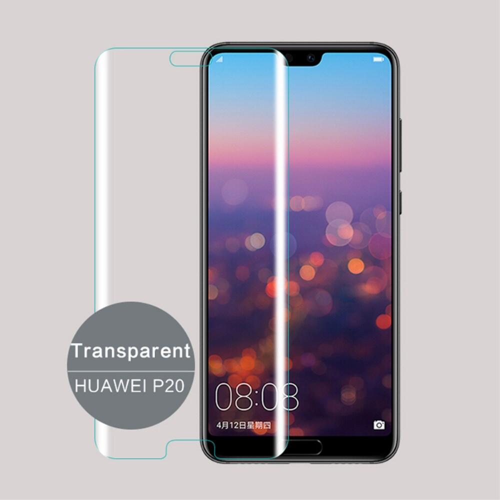 MOFI 3D Curved Heltäckande Skärmskydd för Huawei P20 - Transparent