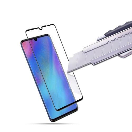 MOCOLO Heltäckande Skärmskydd i Härdat Glas för Huawei P30 Lite - Svart - 2
