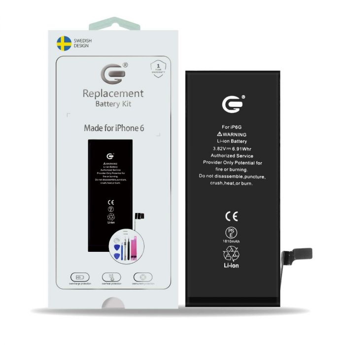 iPhone 6 Komplett Batterikit - 2