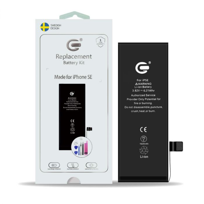 iPhone SE Komplett Batterikit - 2
