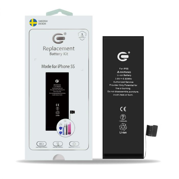 iPhone 5s Komplett Batterikit - 2